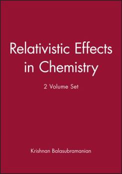 Hardcover Relativistic Effects in Chemistry, Set Book