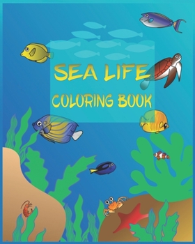Paperback Sea Life Coloring Book