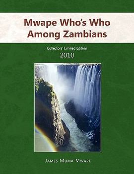 Paperback Mwape Who's Who Among Zambians Book
