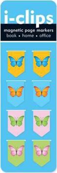 Misc. Butterflies I-Clips Magnetic Page Markers Book