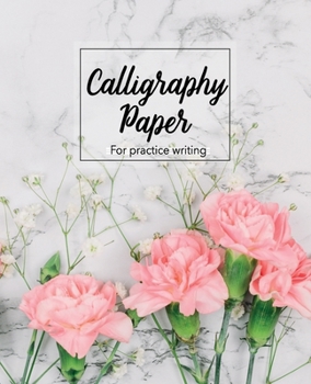 Paperback Calligraphy paper Writing For practice writing: Alphabets Calligraphy Lined Hand Writing, Dot Grid, Paper Calligraphy Workbook Beginner's Hand Letteri Book