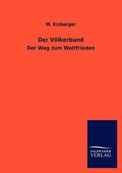 Paperback Der Völkerbund [German] Book