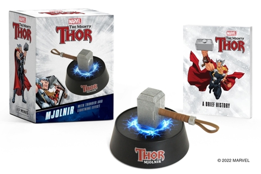 Paperback Marvel: Thor Mjolnir: With Thunder and Lightning Effect Book