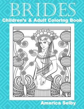 Paperback Brides Children's and Adult Coloring Book: Children's and Adult Coloring Book