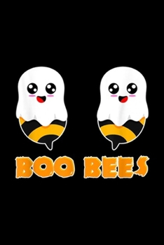 Boo Bees: Boo Bees Couples women halloween costume scary funny gift Journal/Notebook Blank Lined Ruled 6x9 100 Pages