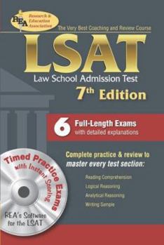 Paperback LSAT: The Very Best Coaching and Review Course [With CDROM] Book