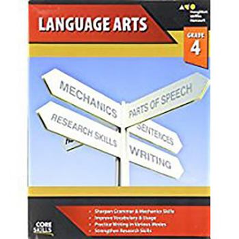 Paperback Core Skills Language Arts Workbook Grade 4 Book