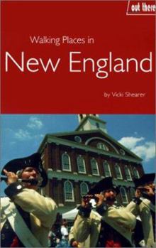 Paperback Walking Places in New England Book