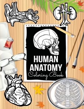 Paperback Human Anatomy Coloring Book