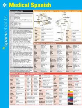 Flexibound Medical Spanish Sparkcharts: Volume 40 Book