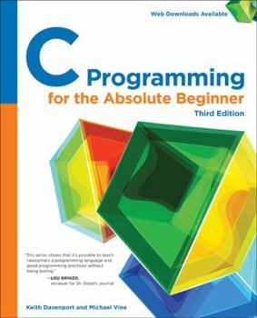 Paperback C Programming for the Absolute Beginner Book