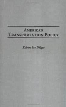 Hardcover American Transportation Policy Book