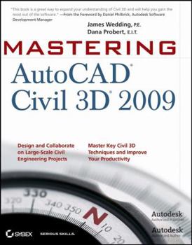 Paperback Mastering AutoCAD Civil 3D 2009 Book