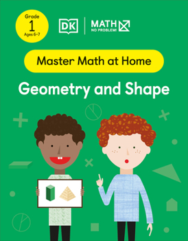 Paperback Math - No Problem! Geometry and Shape, Grade 1 Ages 6-7 Book