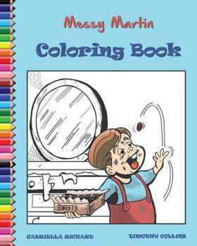 Paperback Messy Martin Coloring Book