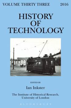 Hardcover History of Technology Volume 33 Book