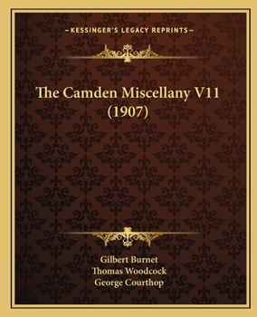 Paperback The Camden Miscellany V11 (1907) Book