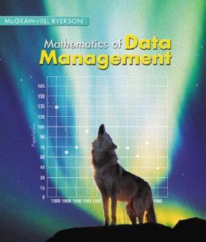Hardcover McGraw-Hill Ryerson Mathematics of Data Management Book