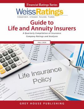 Paperback Weiss Ratings Guide to Life & Annuity Insurers, Fall 2020: 0 Book