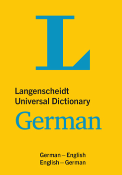 Paperback Langenscheidt Universal Dictionary German: German-English/English-German Book