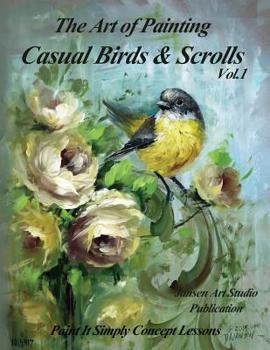 Paperback The Art of Painting Casual Birds and Scrolls Book