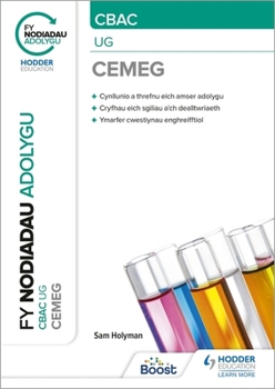 Paperback Fy Nodiadau Adolygu: Cbac Cemeg Ug (My Revision Notes: Wjec/Eduqas As/A-Level Year 1 Chemistry) [Welsh] Book