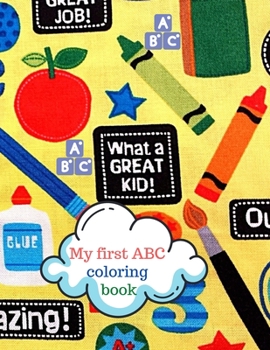 Paperback My first ABC coloring book