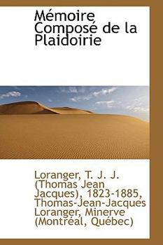 Paperback M Moire Compos de La Plaidoirie Book