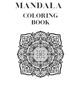 Paperback Mandala Coloring Book for Adults Book