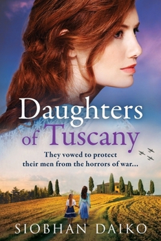 Paperback Daughters of Tuscany [Large Print] Book