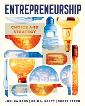 Paperback Entrepreneurship: Choice and Strategy Book