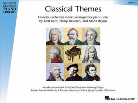 Paperback Classical Themes - Level 1: Hal Leonard Student Piano Library Book