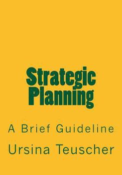 Paperback Strategic Planning: A Brief Guideline Book