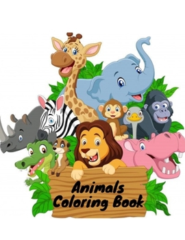 Paperback Animals Coloring book: Qcoloring book for children Book