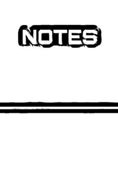 Notes: (5.25" x 8") Notebook