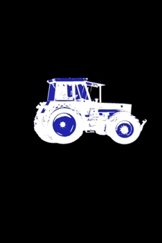 Paperback Traktor Notizbuch: kariertes A5 Notizbuch mit einem Trecker f?r einen Lohner oder Landwirt in der Landwirtschaft [German] Book