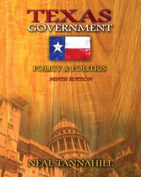 Paperback Texas Government: Policy & Politics Book