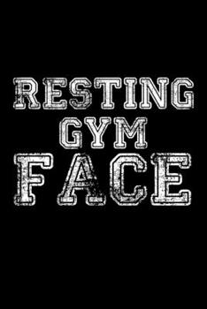 Resting Gym Face: Hangman Puzzles | Mini Game | Clever Kids | 110 Lined Pages | 6 X 9 In | 15.24 X 22.86 Cm | Single Player | Funny Great Gift
