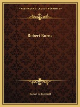 Paperback Robert Burns Book