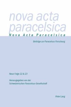 Paperback Nova ACTA Paracelsica 22/23: Doppelnummer 22/23 (2008/2009) [German] Book