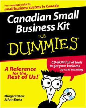 Paperback Canadian Small Business Kit for Dummies Book