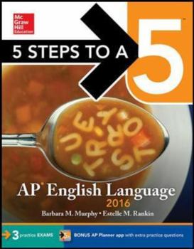 Paperback 5 Steps to a 5 AP English Language Book