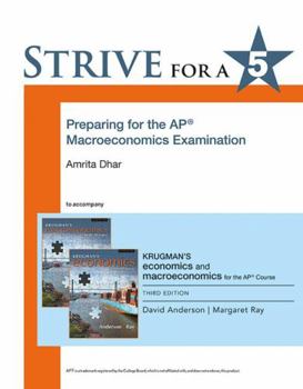 Paperback Strive for 5: Preparing for the Ap(r) Microeconomics Examination Book