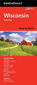 Loose Leaf Rand McNally Easy to Read: Wisconsin State Map Book