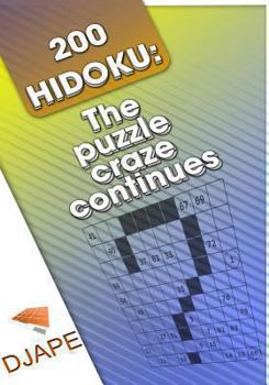 Paperback 200 Hidoku: The puzzle craze continues Book
