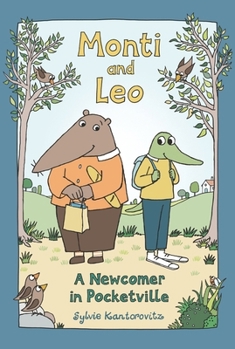 Paperback Monti and Leo: A Newcomer in Pocketville Book