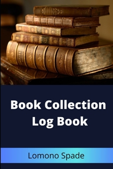 Paperback Book Collection Log Book