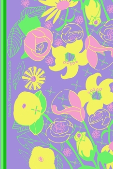 Paperback Weekly Planner Plain Cute: Schedule Book with Lined Numbered Pages for Appointments Birthdays Important Events Dates ToDo list items 6"x 9" Book