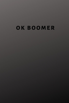 Paperback Ok Boomer Book