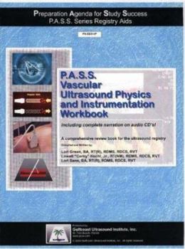 Hardcover Vascular Ultrasound Physics and Instrumentation Workbook and 6 Audio CD's Book